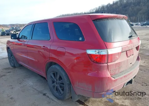 2013 Dodge Durango R/T from USA, damaged, VIN 1C4SDJCT8DC680002